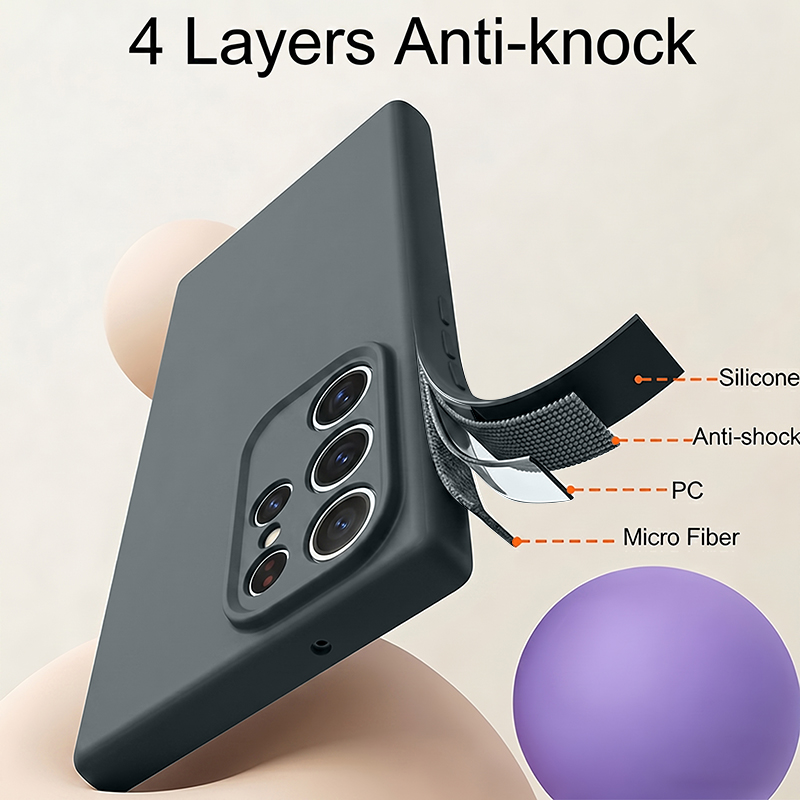 Magnetic Liquid Silicone Soft  - огляд і ціна Liquid Silicone Magnetic Phone Case