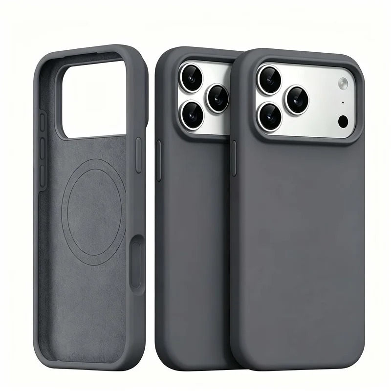 Magnetic Liquid Silicone Case  - огляд і ціна Liquid Silicone Magnetic Phone Case