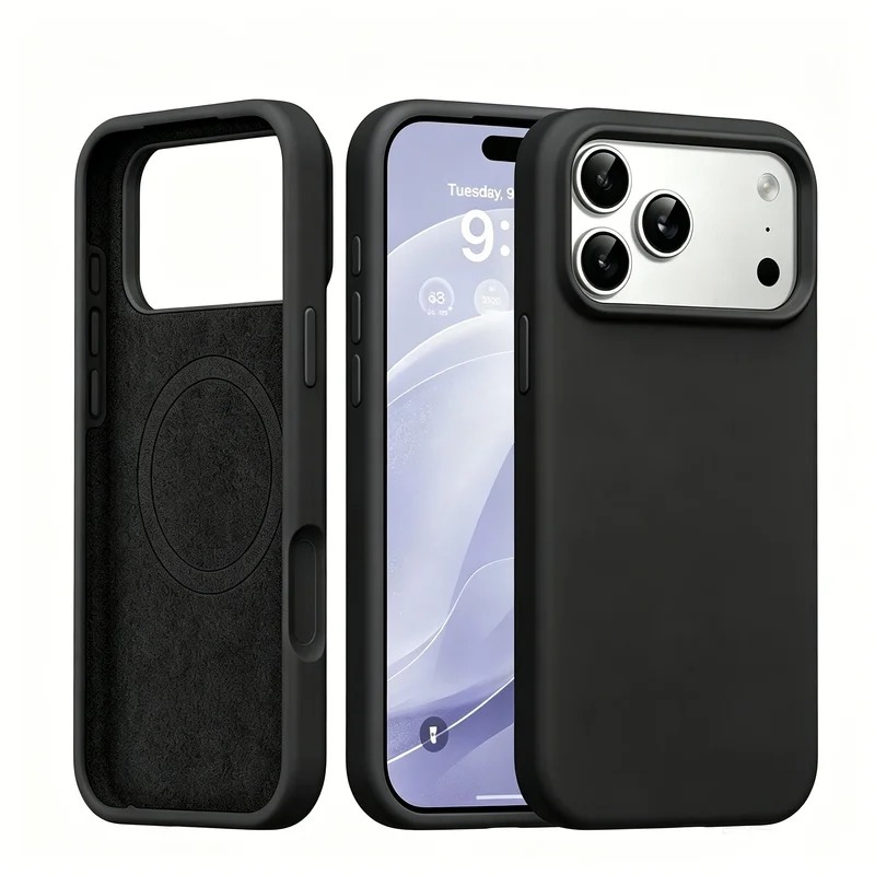 Magnetic Liquid Silicone Case  - огляд і ціна Liquid Silicone Magnetic Phone Case