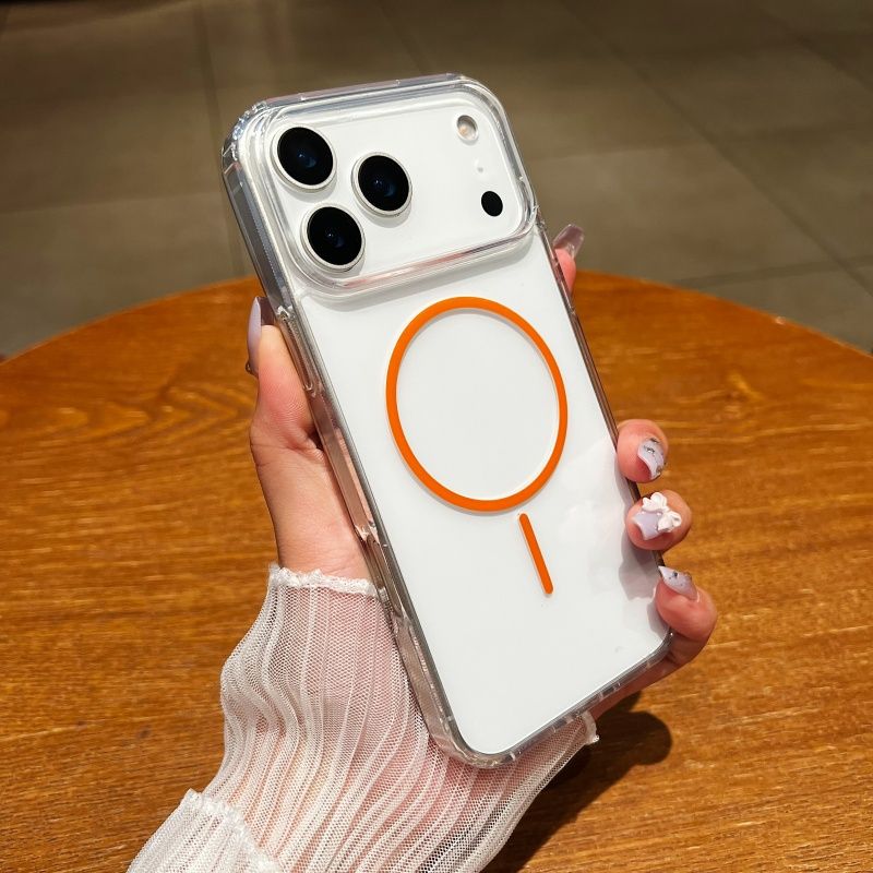 Luxury For Magesafe Magnetic C - огляд і ціна Clear Shockproof Bumper Case